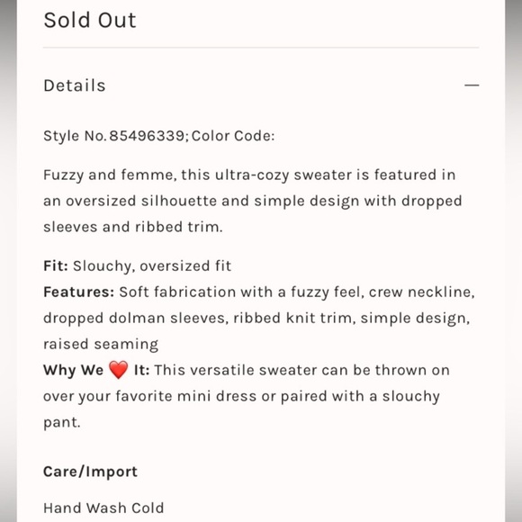 Free People Furry Sweater Color Brown Size Small - Picture 7 of 7